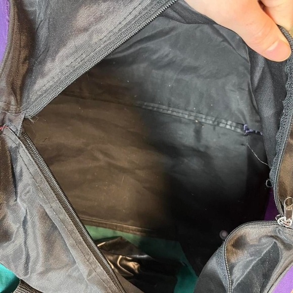 Basic Equipment Duffle Bag Teal Black Purple Gym Travel Duffel - Picture 5 of 7